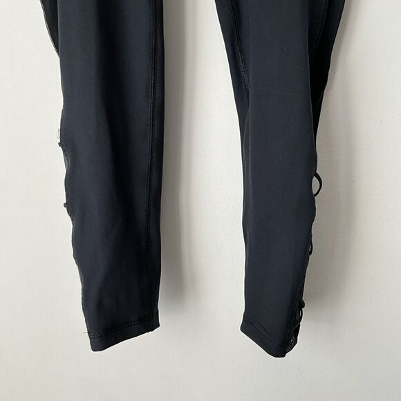 Victoria’s Secret Leggings Black Studio 7/8 High Rise Breathable S - Picture 8 of 13